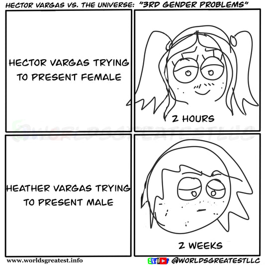 Hector Vargas Vs. The Universe: “3rd Gender Problems”