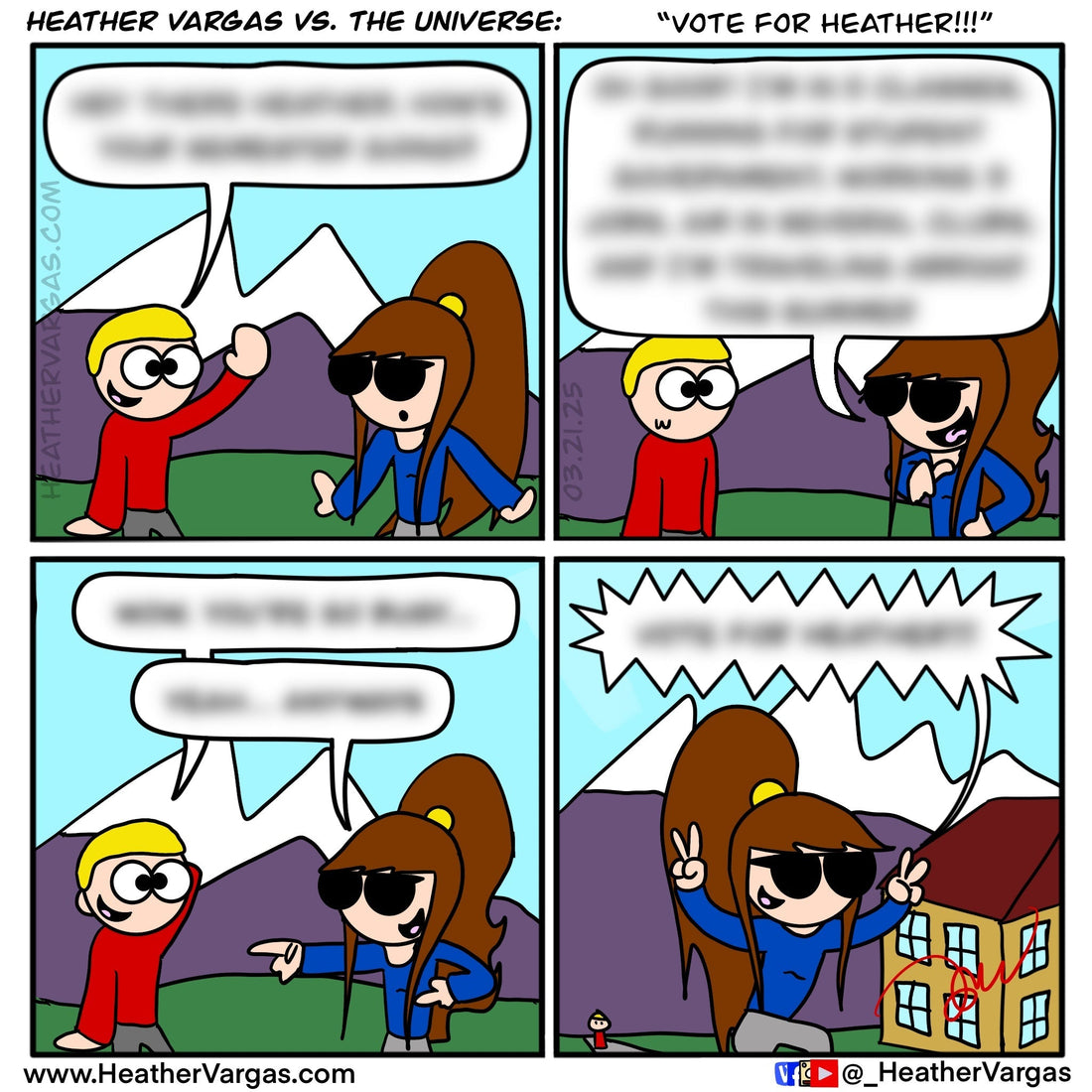 Heather Vargas VS The Universe: Vote For Heather