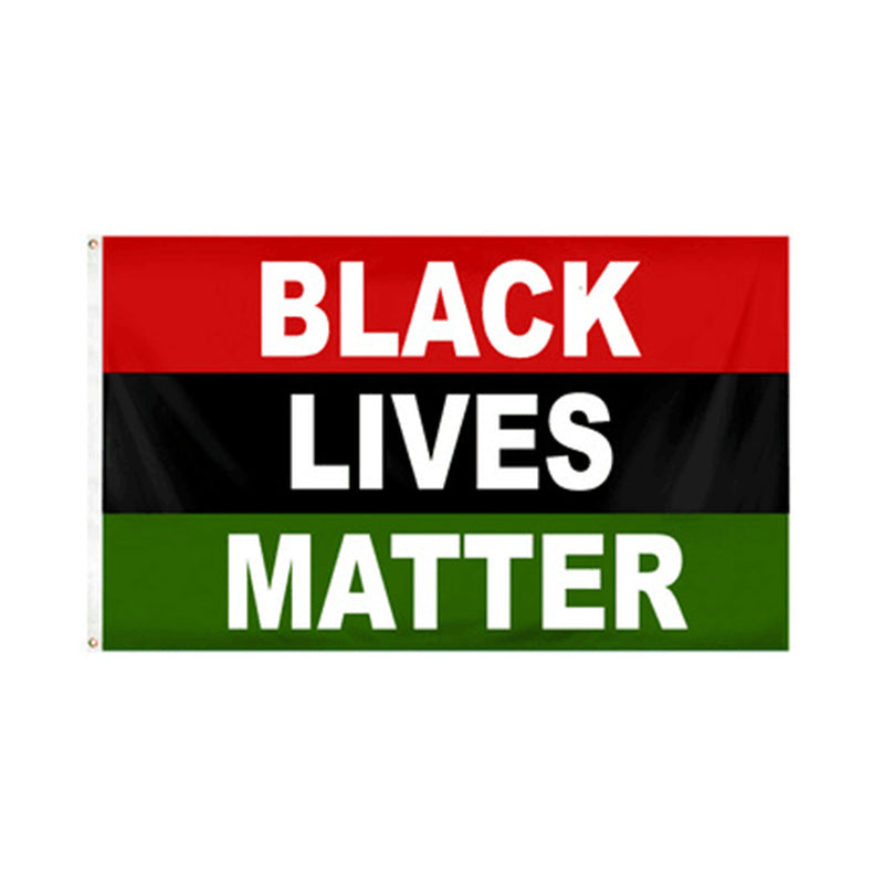 Black Lives Matter / Anti-racism demonstration flag