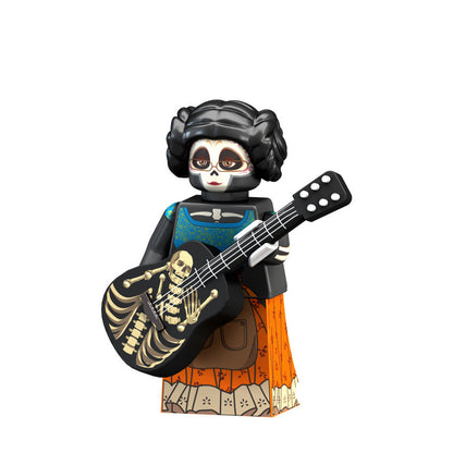 COCO Mexican Guitar Children Assembling Minifigure Toy