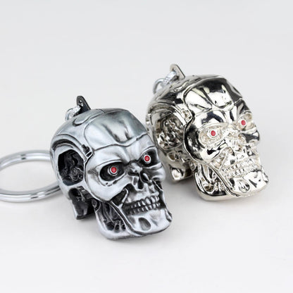 Terminator Robot Calavera Llavero