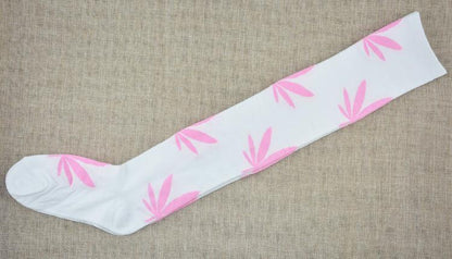 Weed Knee High Socks