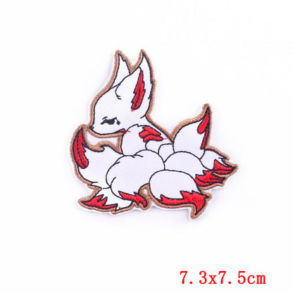 Cartoon Anime Embroidery Cloth Stickers Computer Embroidery Stickers