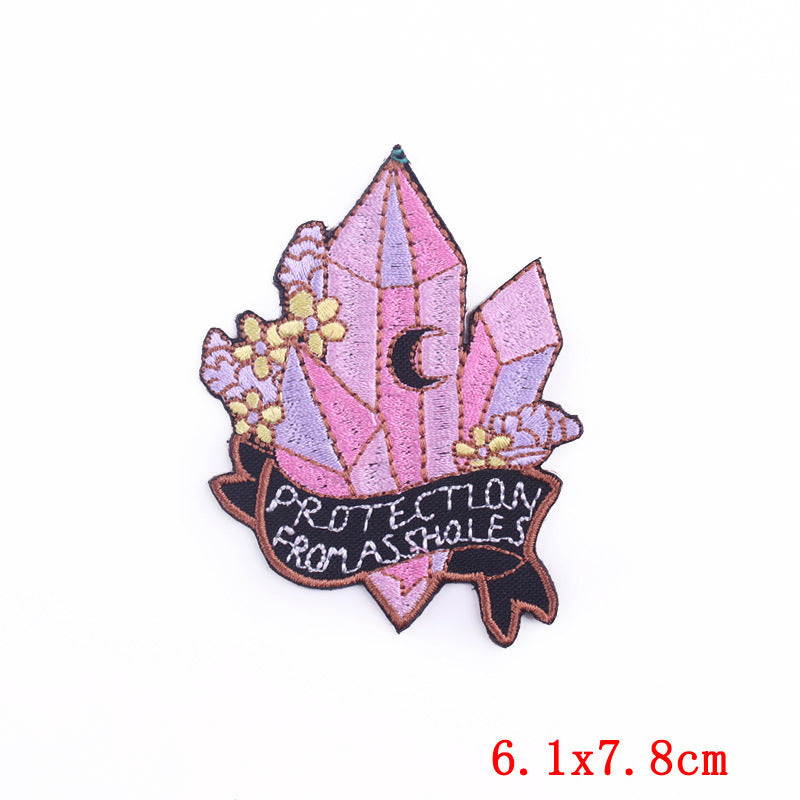 Cartoon Anime Embroidery Cloth Stickers Computer Embroidery Stickers