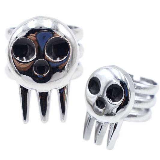 Soul Eater Anime Skull Logo Ring Maja Ring Necklace Pendant Keychain Pendant