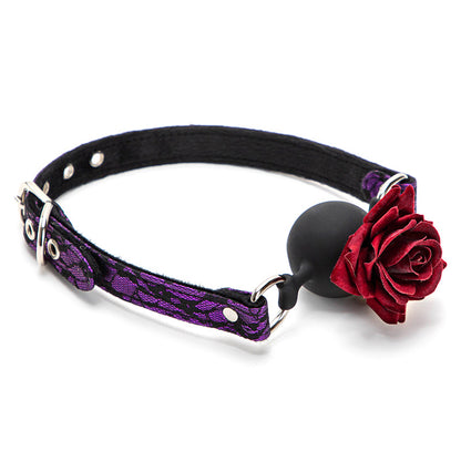 Silicone Rose Mouth Ball Mouth Gag