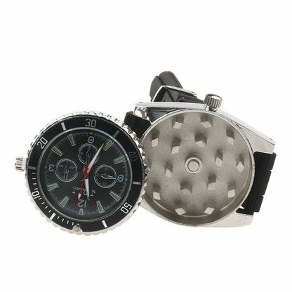 Creative Electronic Watch Zinc Alloy Herb Grinder