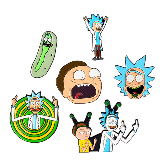 Rick and Morty Soft Enamel Pin