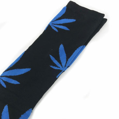 Calcetines hasta la rodilla de marihuana