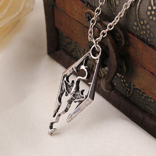 European And American Style Dinosaur Pendant Necklace