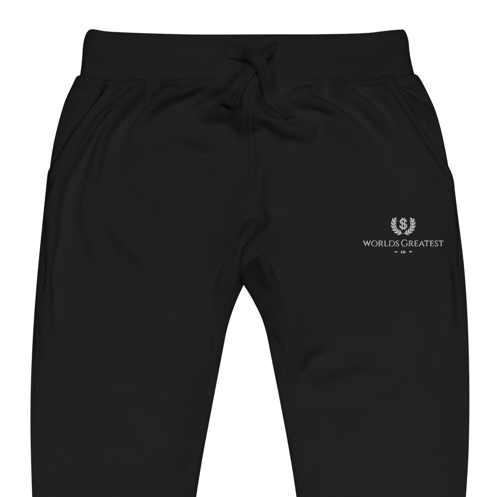 Worlds Greatest Llc Embroidered Unisex fleece sweatpants