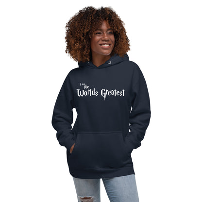 Sudadera con capucha unisex "Soy el más grande del mundo" Harry Potter Parody